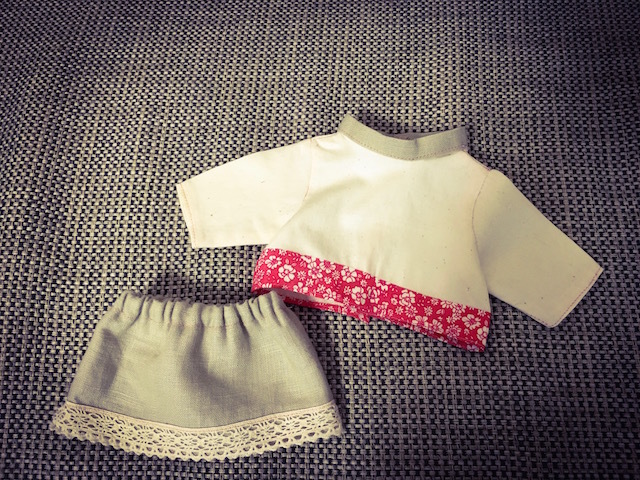 ぽぽちゃん手作り服